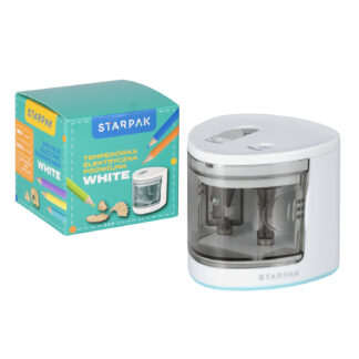 DOUBLE ELECTRIC SHARPENER, WHITE