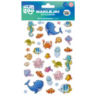 STICKER STICKER MET3D 140X210 FISH