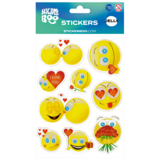 STICKER JELLY 150X200 EMOTICONS