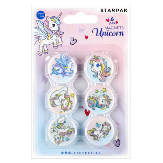 MAGNETS 30MM UNICORN 6 PCS