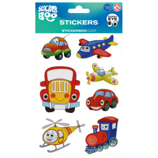 STICKER GOOGLY EYE 140X210 VIHICLES