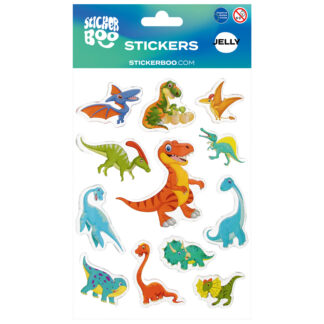 STICKER JELLY 150X200 DINOSAURS 2