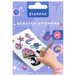 SCRATCH STICKERS GIRL