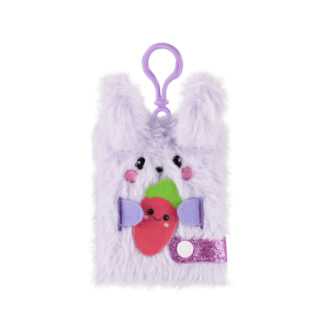 PLUSH KECHAIN NOTEBOOK RABBIT