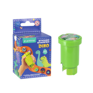 STICKER STAMPER 160PCS DINO