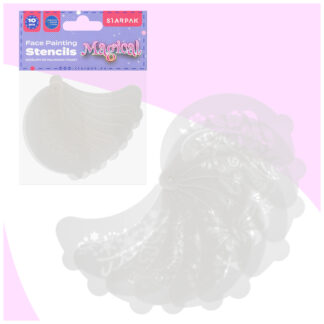 FACE PAINTING STENCILS 10 PCS MAGICAL, PBH