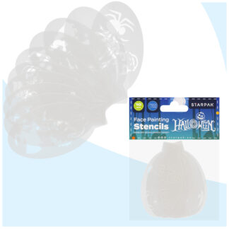 FACE PAINTING STENCILS 10 PCS HALLOWEEN, PBH