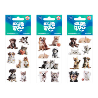 STICKERS 6,6X18CM ANIMALS