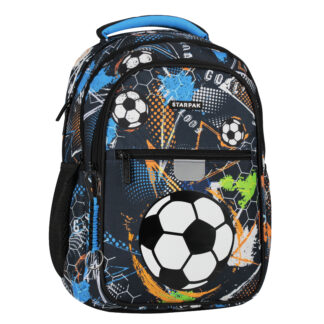 BACKPACK STK-15 FOOTBALL BLUE