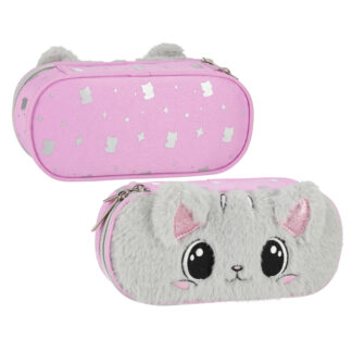 PENCIL CASE STK KITTY PLUSH