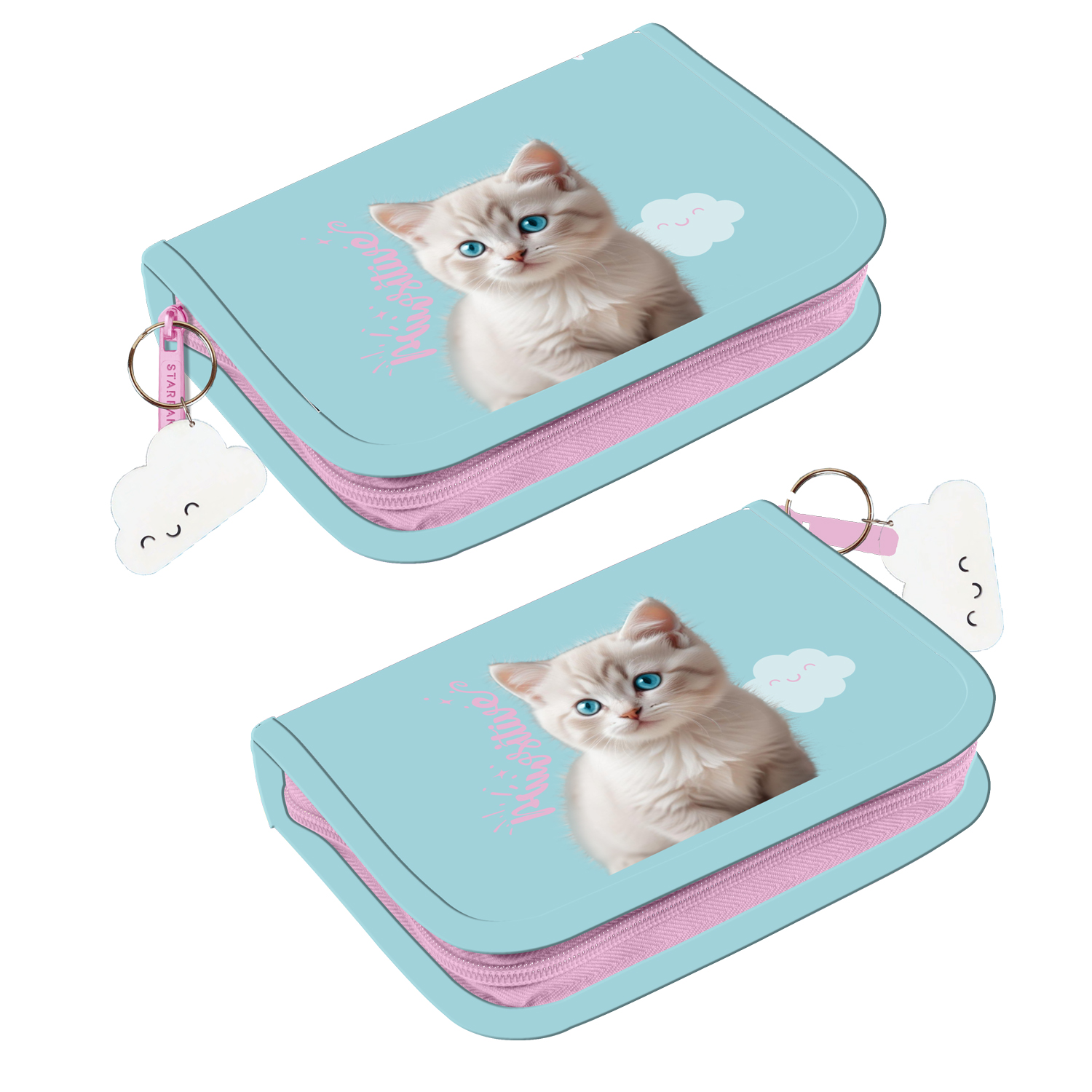 PENCIL CASE WITHOUT ACCESSORIES STK-35 KITTY