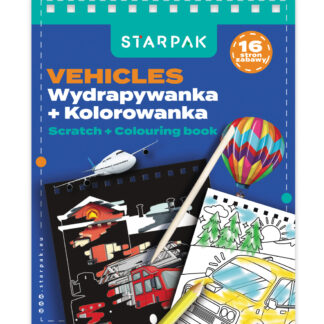 SCRATCH&COLOURING BOOK 15x19CM