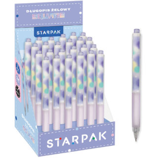RETRACTABLE GEL BALLPEN SQUARE