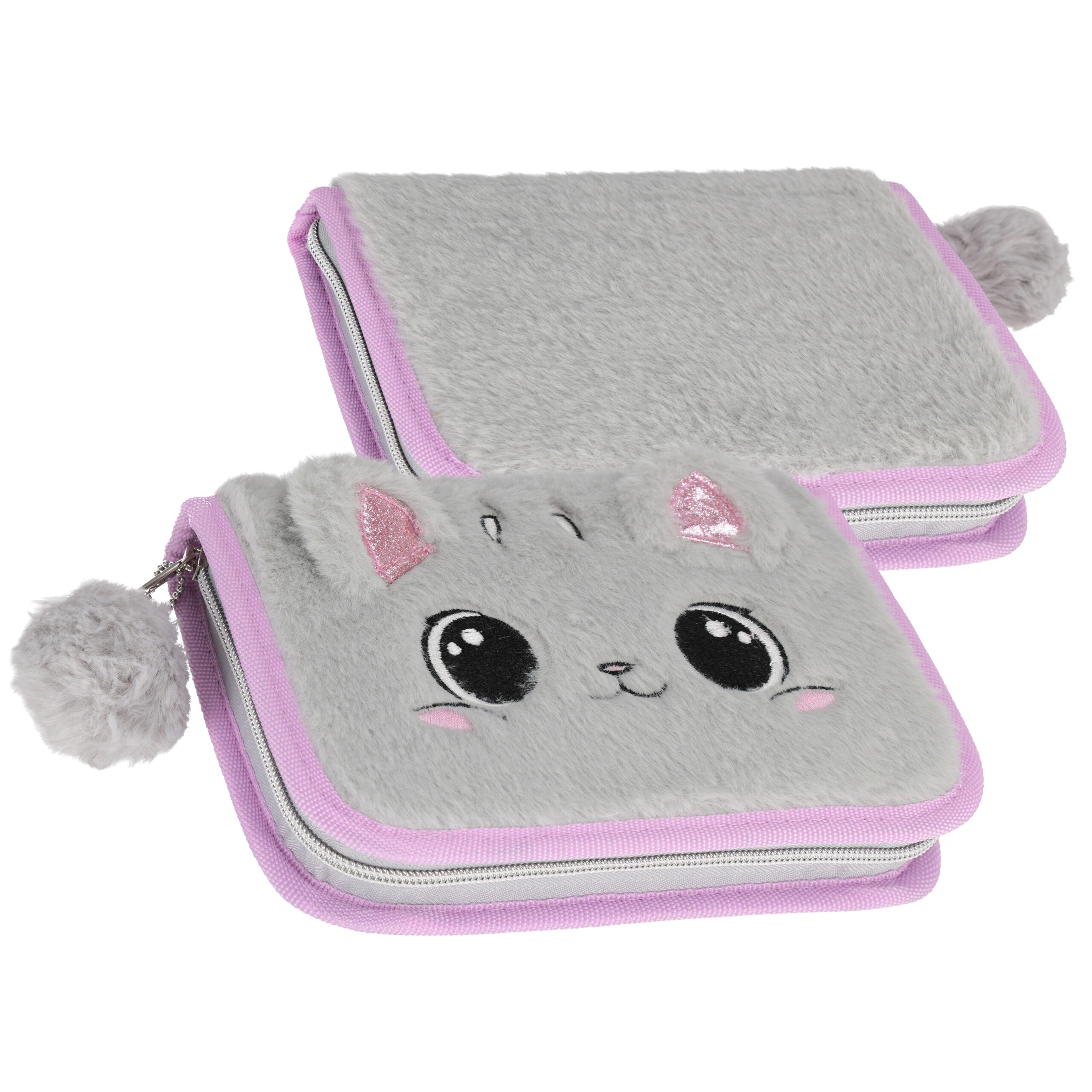 PLUSH PENCIL CASE WITHOUT ACCESSORIES STK-35 KITTY PLUSH