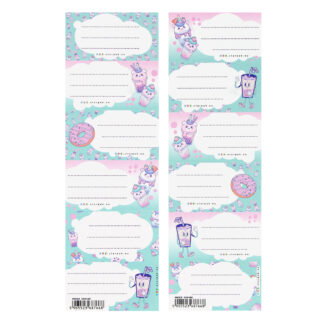 EXERCISE BOOK STICKERS