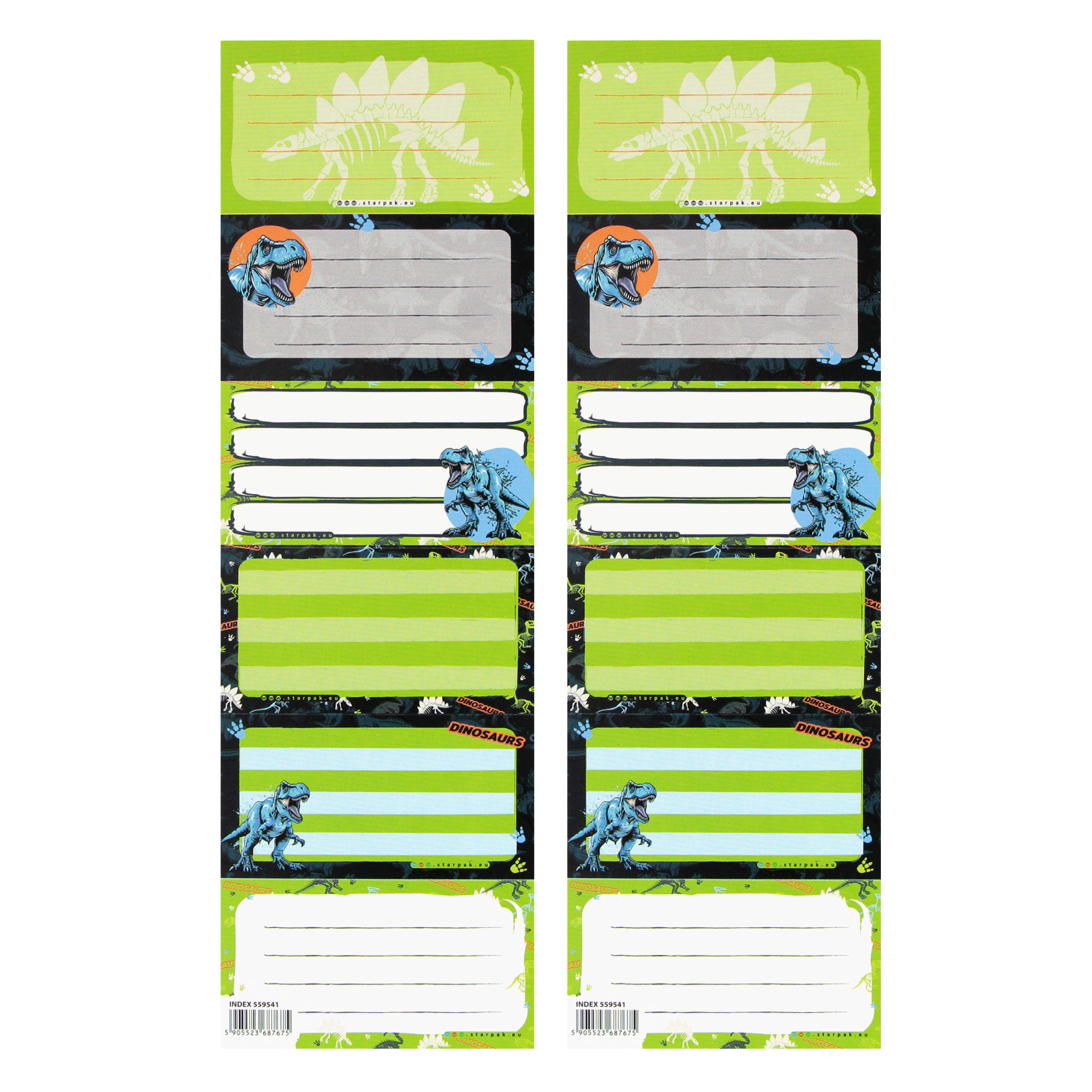 EXERCISE BOOK STICKERS