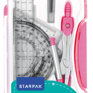 GEOMETRIC SET 7 PCS, PINK