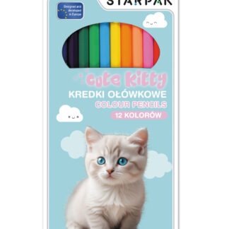 COLOUR PENCILS 12 COL. KITTY